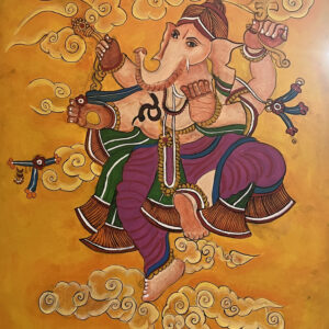 dancing ganesha